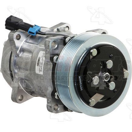 58779 by FOUR SEASONS - New Sanden/Sankyo SD7H15 Compressor w/ Clutch