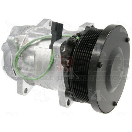 58781 by FOUR SEASONS - New Sanden/Sankyo SD7H15 Compressor w/ Clutch