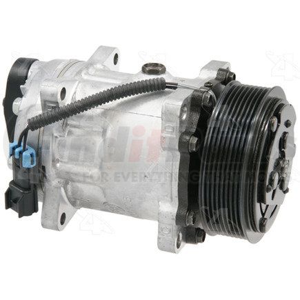 58740 by FOUR SEASONS - New Sanden/Sankyo SD7H15 Compressor w/ Clutch