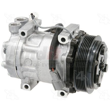 58799 by FOUR SEASONS - New Sanden/Sankyo SD7H15 Compressor w/ Clutch