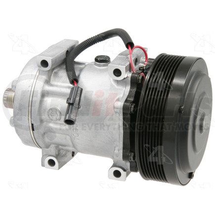 58792 by FOUR SEASONS - New Sanden/Sankyo SD7H15 Compressor w/ Clutch