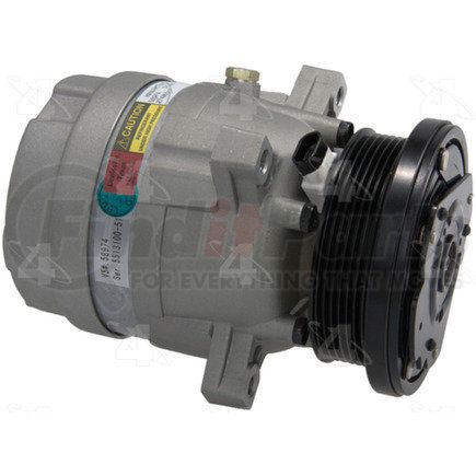 58974 by FOUR SEASONS - New GM V5  Compressor w/ Clutch