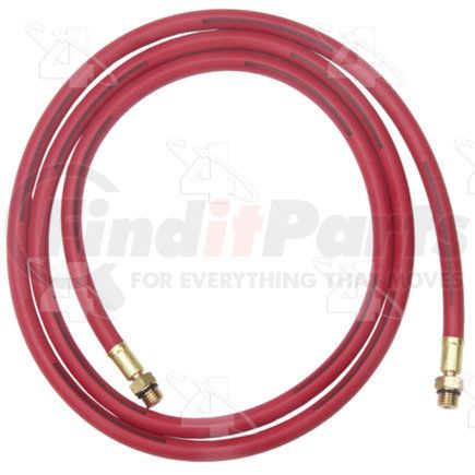 59083 by FOUR SEASONS - 72 in. - Red Manifold Gauge R1234yf Service Hose