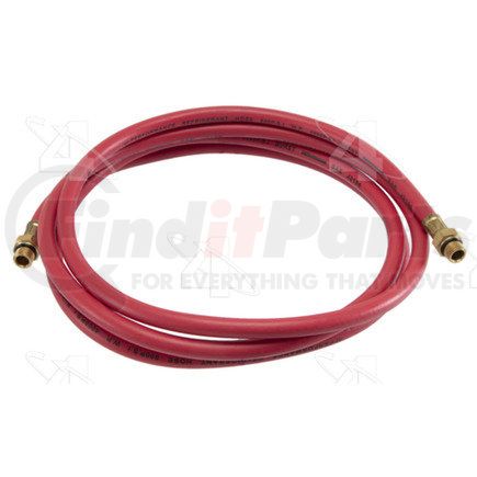 59320 by FOUR SEASONS - 96 in. - Red Manifold Gauge R1234yf Service Hose