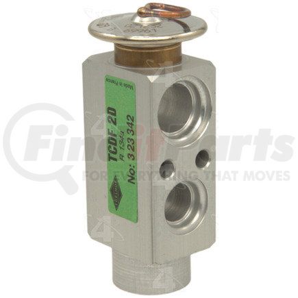 38630 by FOUR SEASONS - Block Type Expansion Valve w/o Solenoid