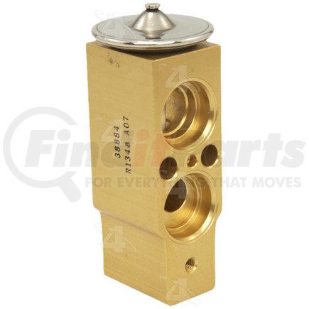 38884 by FOUR SEASONS - Block Type Expansion Valve w/o Solenoid