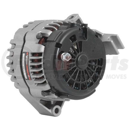 8293 by WILSON HD ROTATING ELECT - Alternator, 12V, 125A, 6-Groove Serpentine Clutch Pulley, Spool Mount Type, AD237 Type Series