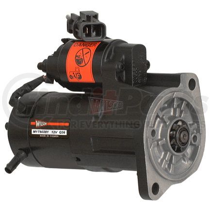 17037 by WILSON HD ROTATING ELECT - Starter Motor, Remanufactured