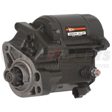 17523 by WILSON HD ROTATING ELECT - Starter Motor, Remanufactured