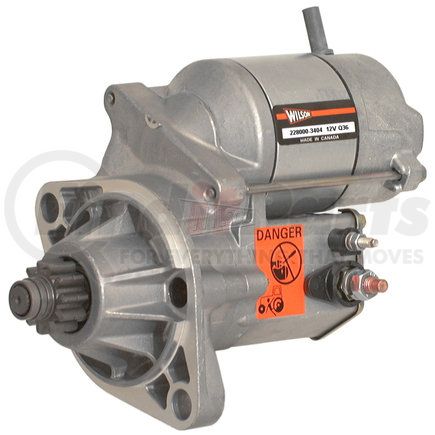 17574 by WILSON HD ROTATING ELECT - Starter Motor, Remanufactured