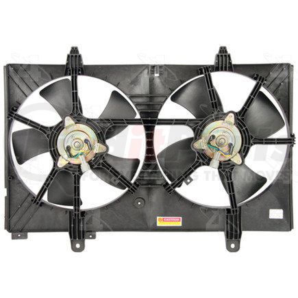 75359 by FOUR SEASONS - Radiator / Condenser Fan Motor Assembly