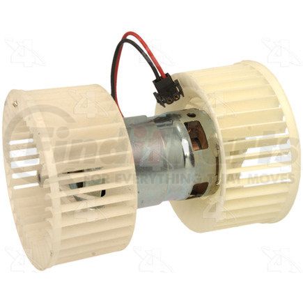75808 by FOUR SEASONS - Double Shaft Vented CCWLE Blower Motor w/ Wheel