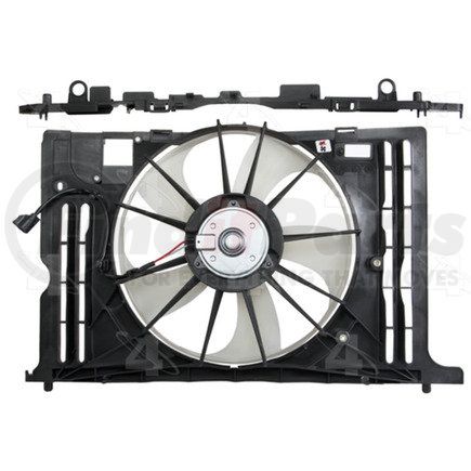 76251 by FOUR SEASONS - Radiator Fan Motor Assembly