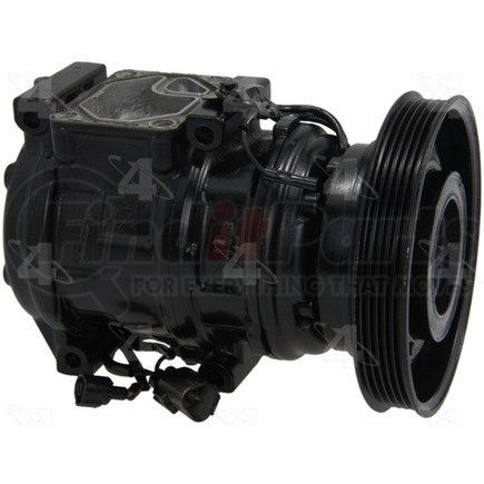 77307 by FOUR SEASONS - Reman Nippondenso 10PA17C Compressor w/ Clutch