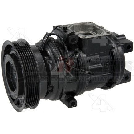 77341 by FOUR SEASONS - Reman Nippondenso 10PA17C Compressor w/ Clutch