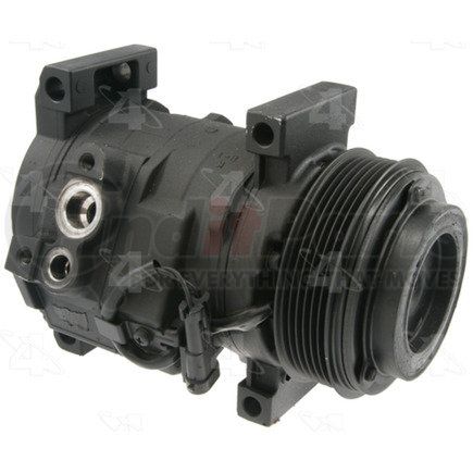 77348 by FOUR SEASONS - Reman Nippondenso 10S17F Compressor w/ Clutch