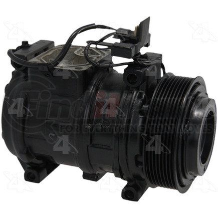 77344 by FOUR SEASONS - Reman Nippondenso 10PA17C Compressor w/ Clutch