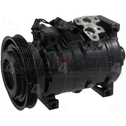 77378 by FOUR SEASONS - Reman Nippondenso 10S17C Compressor w/ Clutch