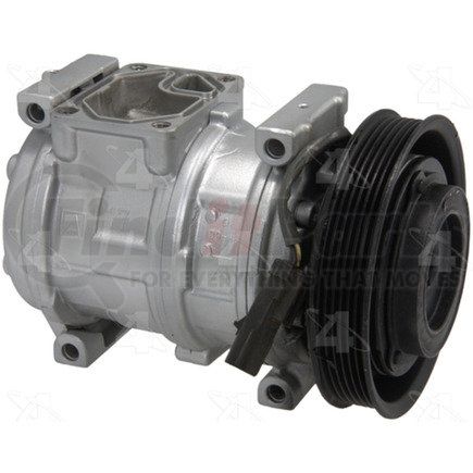 77381 by FOUR SEASONS - Reman Nippondenso 10PA17C Compressor w/ Clutch