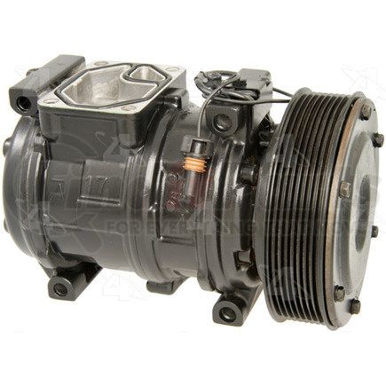 77375 by FOUR SEASONS - Reman Nippondenso 10PA17C Compressor w/ Clutch