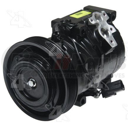 77390 by FOUR SEASONS - Reman Nippondenso 10S17C Compressor w/ Clutch