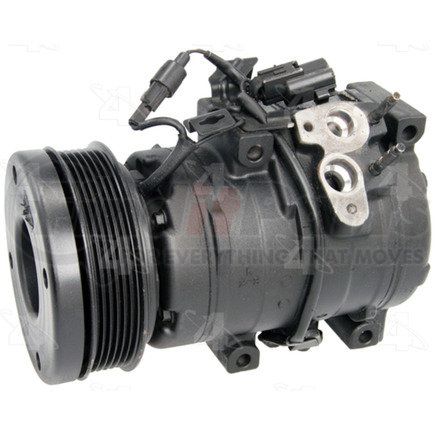 77395 by FOUR SEASONS - Reman Nippondenso 10S17C Compressor w/ Clutch