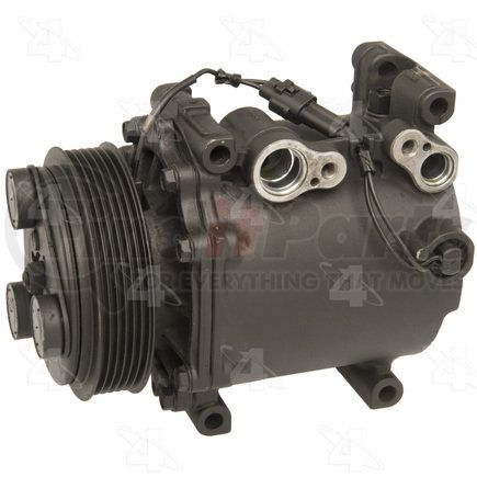 77492 by FOUR SEASONS - Reman Mitsubishi MSC90C Compressor w/ Clutch