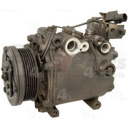 77493 by FOUR SEASONS - Reman Mitsubishi MSC105C Compressor w/ Clutch