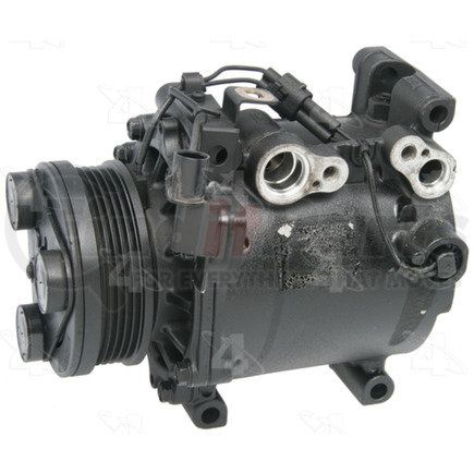 77483 by FOUR SEASONS - Reman Mitsubishi MSC90C Compressor w/ Clutch