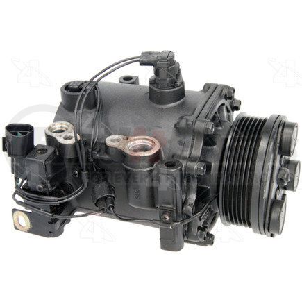 77484 by FOUR SEASONS - Reman Mitsubishi MSC90C Compressor w/ Clutch