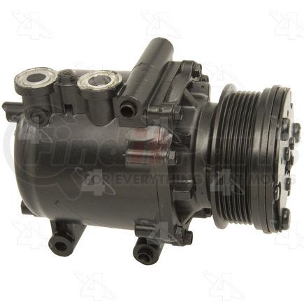 77540 by FOUR SEASONS - Reman Ford Scroll Compressor w/ Clutch