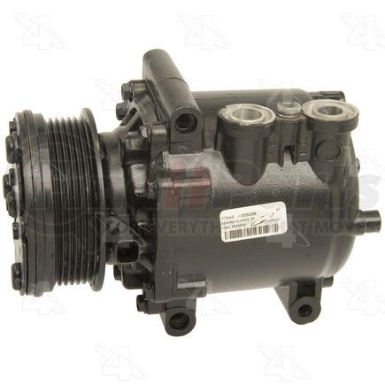 77542 by FOUR SEASONS - Reman Ford Scroll Compressor w/ Clutch