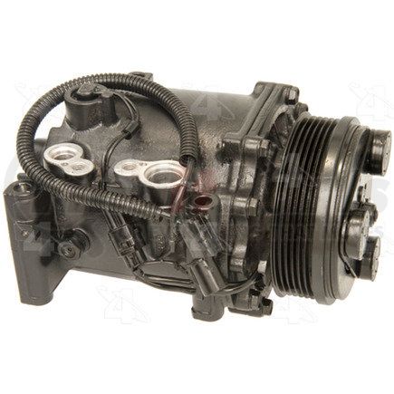 77495 by FOUR SEASONS - Reman Mitsubishi MSC105C Compressor w/ Clutch