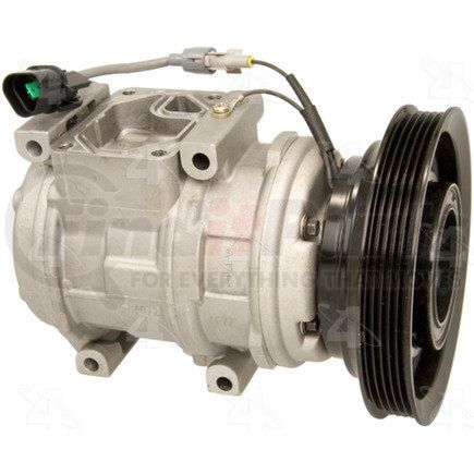 78307 by FOUR SEASONS - New Nippondenso 10PA17C Compressor w/ Clutch