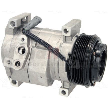 78348 by FOUR SEASONS - New Nippondenso 10S17F Compressor w/ Clutch