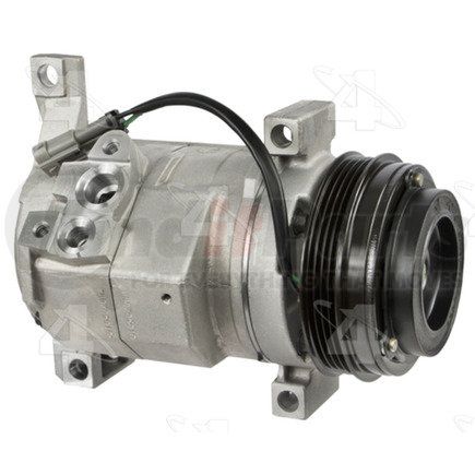 78363 by FOUR SEASONS - New Nippondenso 10S20F Compressor w/ Clutch