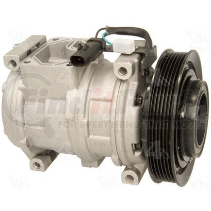 78381 by FOUR SEASONS - New Nippondenso 10PA17C Compressor w/ Clutch