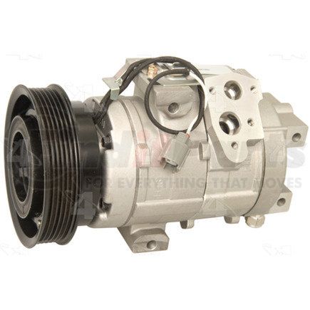 78383 by FOUR SEASONS - New Nippondenso 10S17C Compressor w/ Clutch