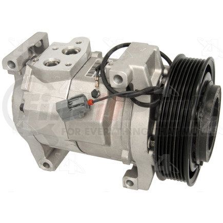 78389 by FOUR SEASONS - New Nippondenso 10S17C Compressor w/ Clutch