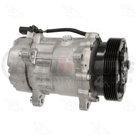 78541 by FOUR SEASONS - New Sanden/Sankyo SD7V16 Compressor w/ Clutch