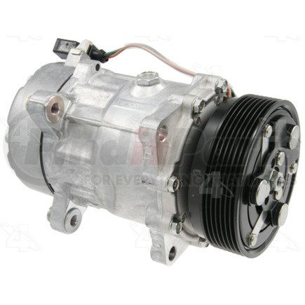 78543 by FOUR SEASONS - New Sanden/Sankyo SD7V16 Compressor w/ Clutch