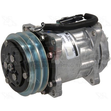 78553 by FOUR SEASONS - New Sanden/Sankyo SD7H15 Compressor w/ Clutch