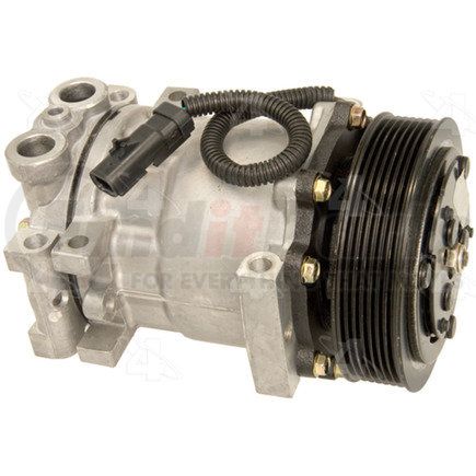 78562 by FOUR SEASONS - New Sanden/Sankyo SD7H15 Compressor w/ Clutch