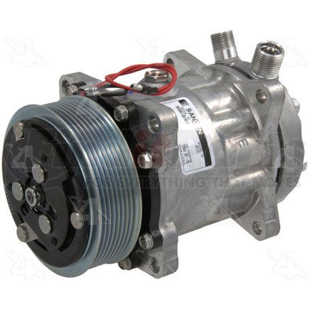 78565 by FOUR SEASONS - New Sanden/Sankyo SD7H15 Compressor w/ Clutch