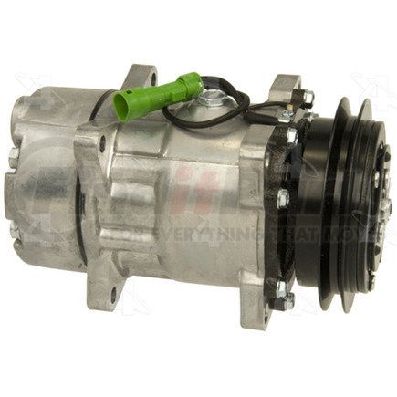 78589 by FOUR SEASONS - New Sanden/Sankyo SD709 Compressor w/ Clutch