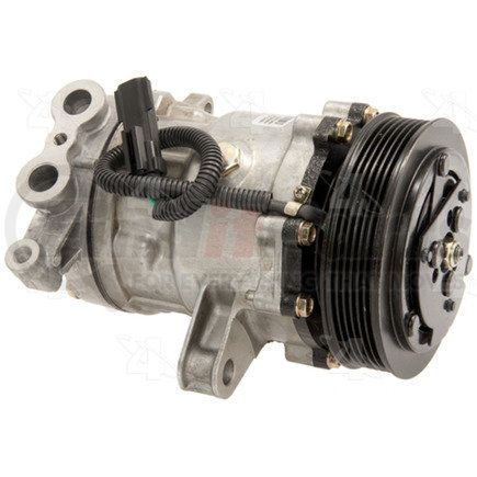 78578 by FOUR SEASONS - New Sanden/Sankyo SD7H15 Compressor w/ Clutch