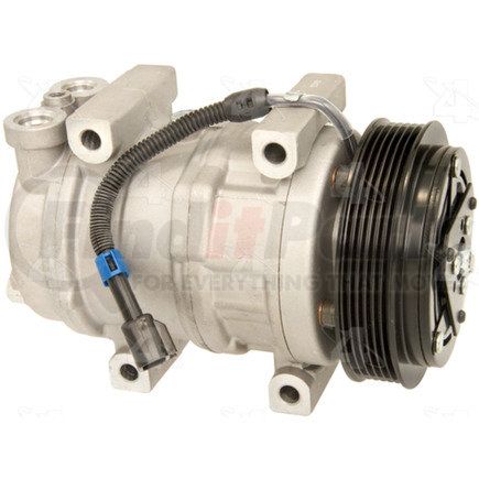 78595 by FOUR SEASONS - New Sanden/Sankyo SD7H15 Compressor w/ Clutch