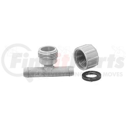 84611 by FOUR SEASONS - Flush Tee Heater Fitting