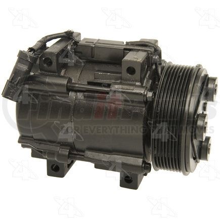 67182 by FOUR SEASONS - Reman Ford HS18 Compressor w/ Clutch