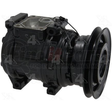 67301 by FOUR SEASONS - Reman Nippondenso 10PA15C Compressor w/ Clutch